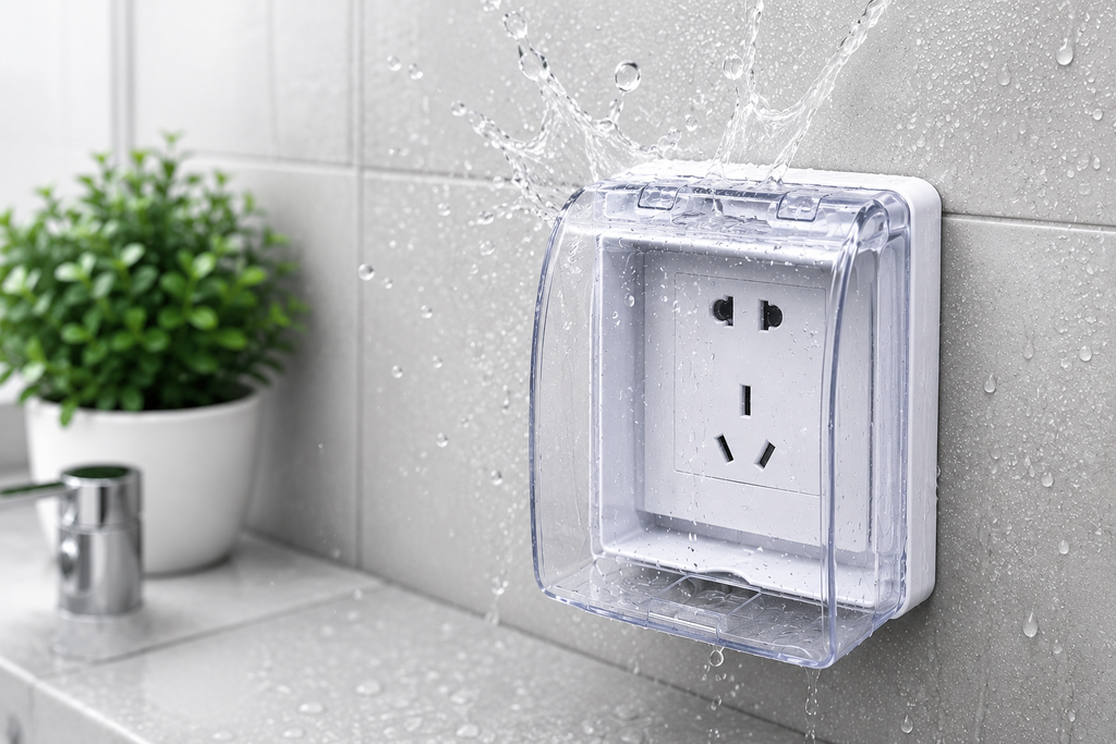 waterproof wall shoket cover