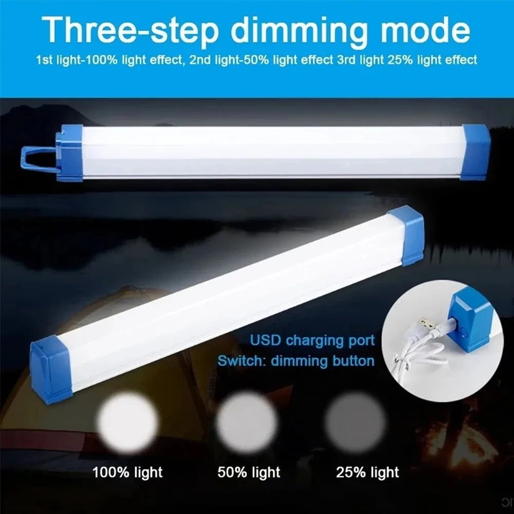 TUBE LIGHT FOR EMERGENCY OUTDOOR USE (3 HOUR BACKUP)
