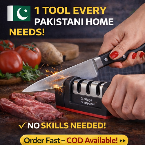 3-Stage Ceramic Heavy Duty Knife Sharpener