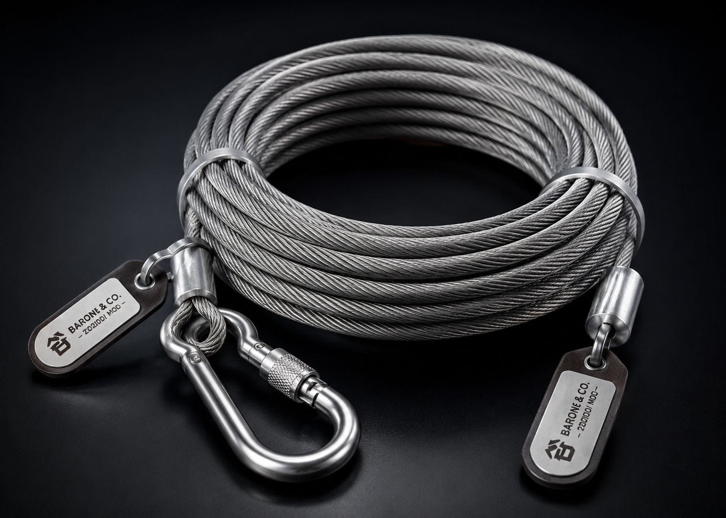 Heavy-Duty Stainless Steel Wire Rope Cable