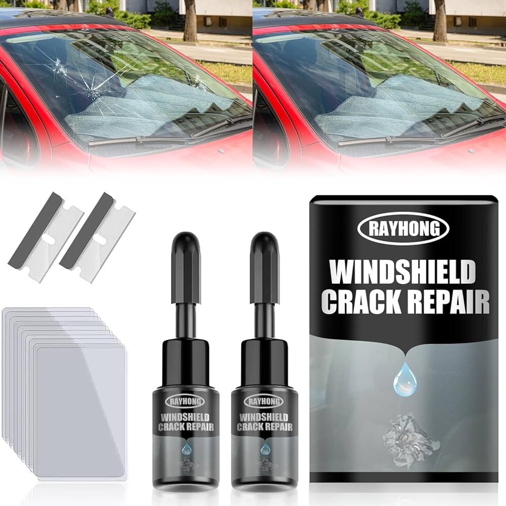 Glass Crack Nano Repair Fluid | For Car Windshield