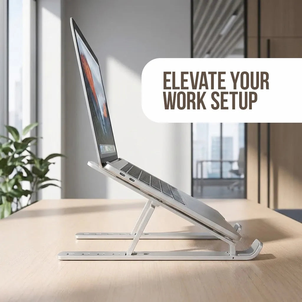 Foldable Laptop & Tablet Holder Stand- Laptop Stand