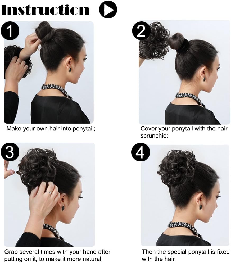 Premium Hair Bun Extension