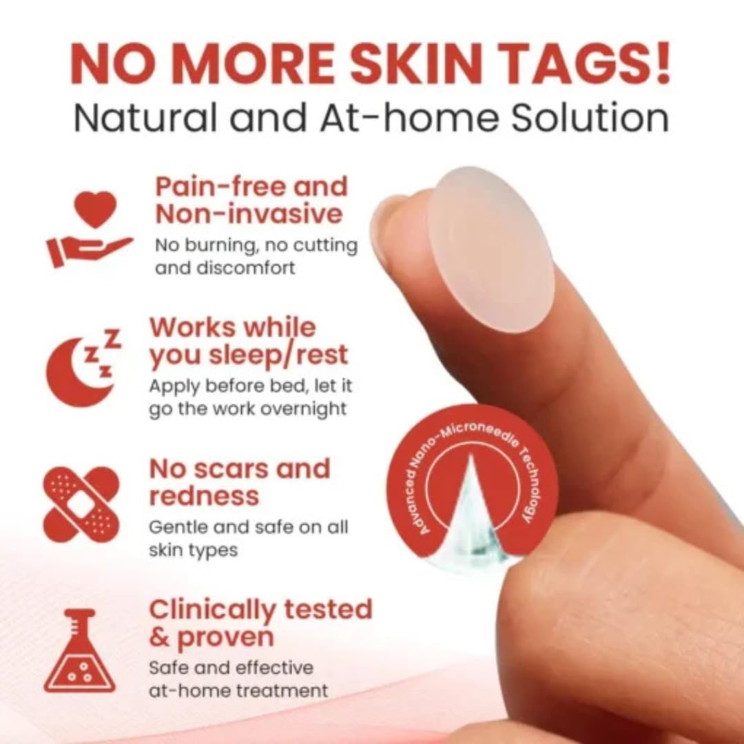 Skin Tag Remover Patch  (72 Patches)