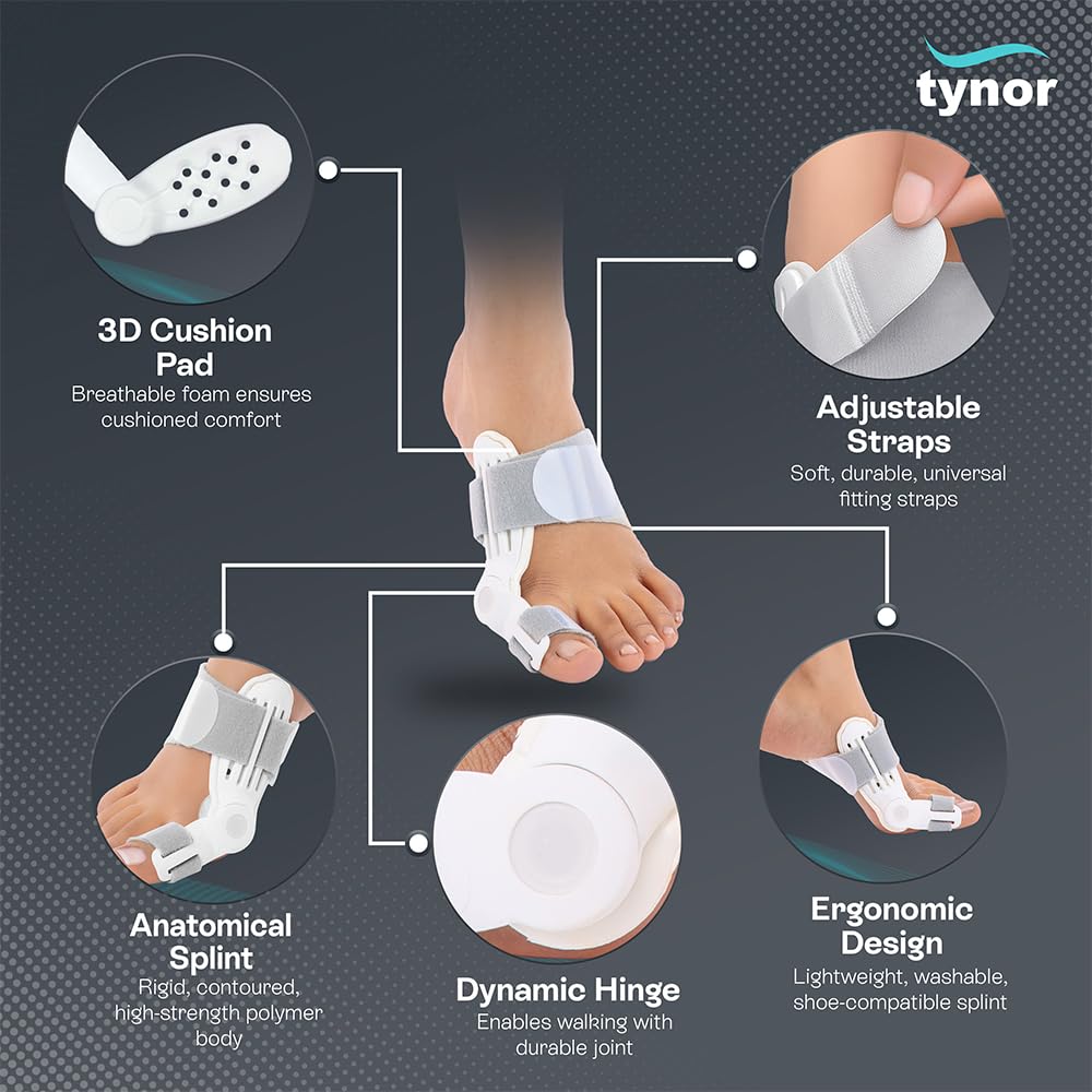 Pain Relief Bunion Toe Corrector - (IMPORTED W/O KNOB)