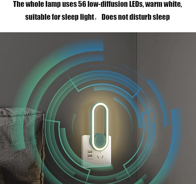 Ultrasonic Mosquito Repellent with LED Light