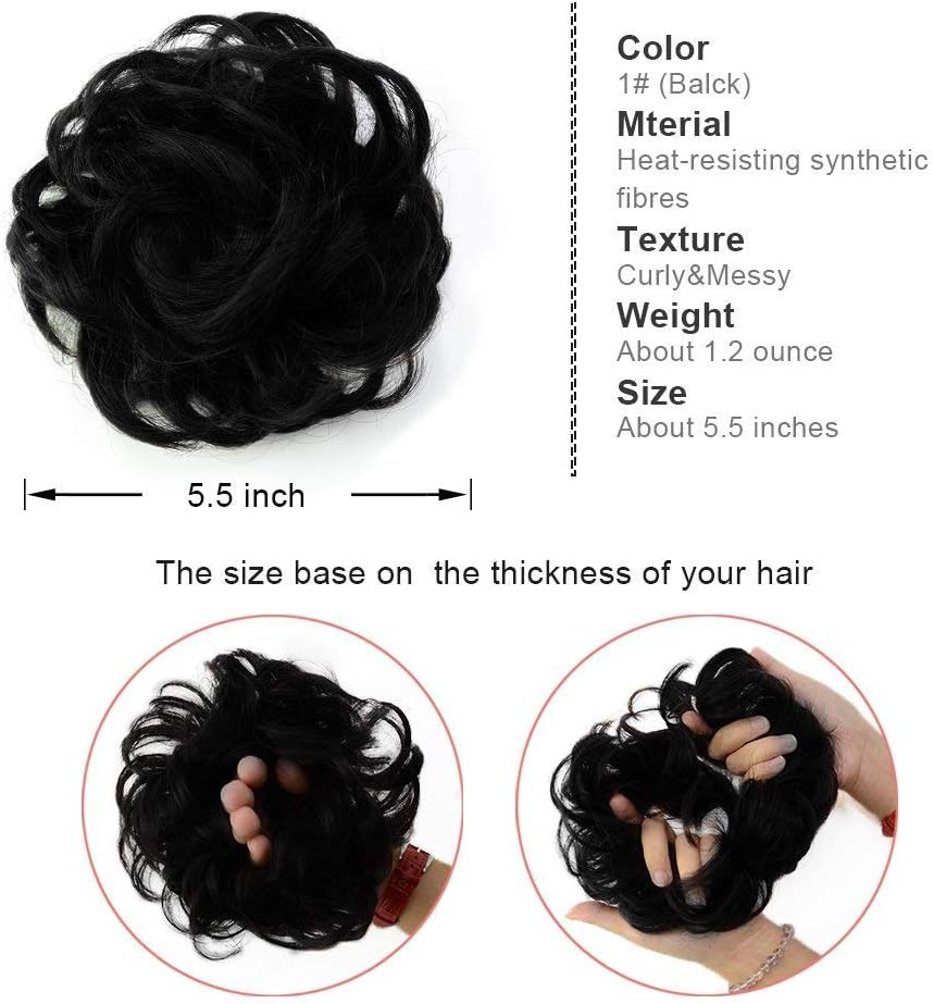 Premium Hair Bun Extension