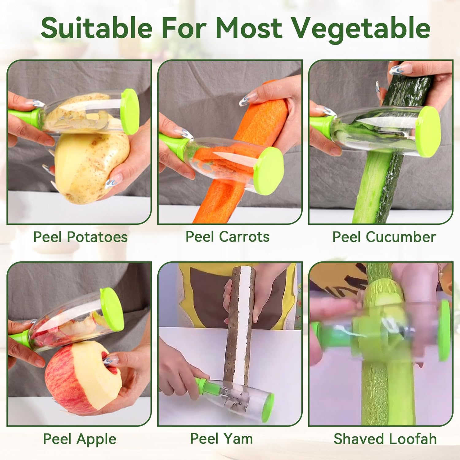 Fruit & Vegetable Peeler with Container