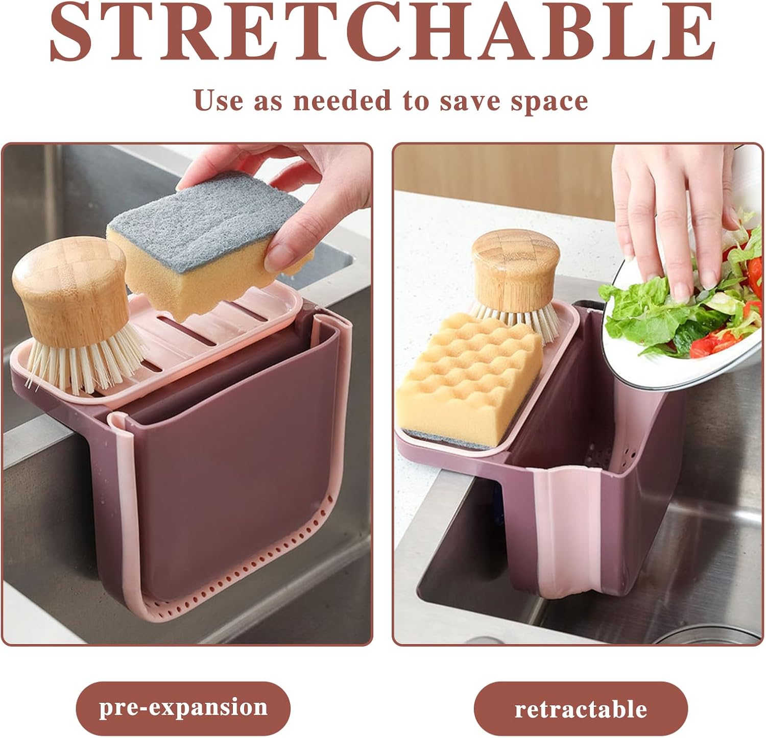 Extendable Kitchen Sink Drain Basket