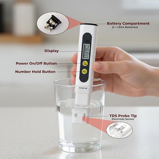 Digital TDS Water Quality Tester – Portable TDS Meter