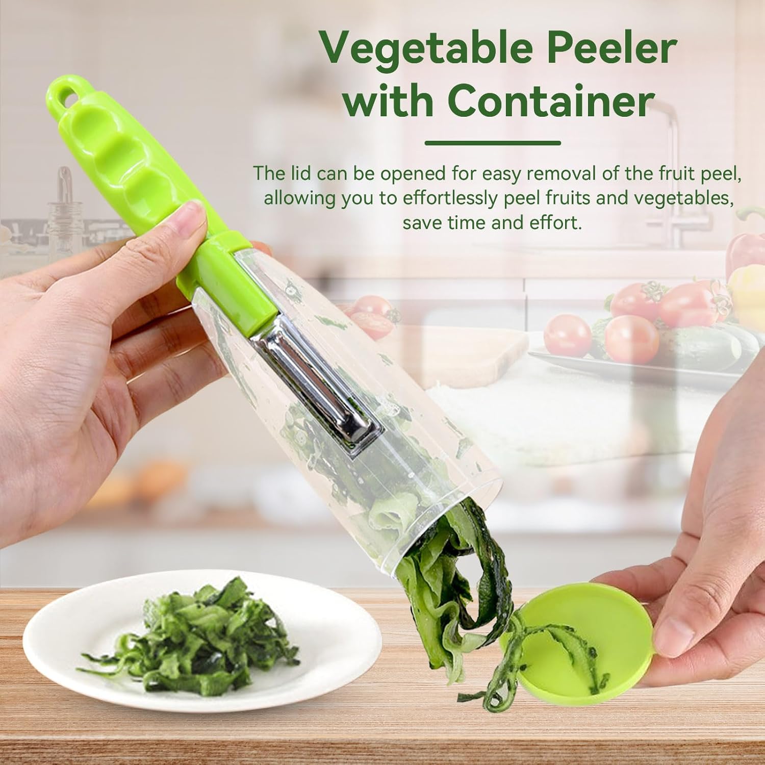 Fruit & Vegetable Peeler with Container