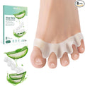 Premium Silicone Gel Toe Separators for Foot Alignment (Set of 2)