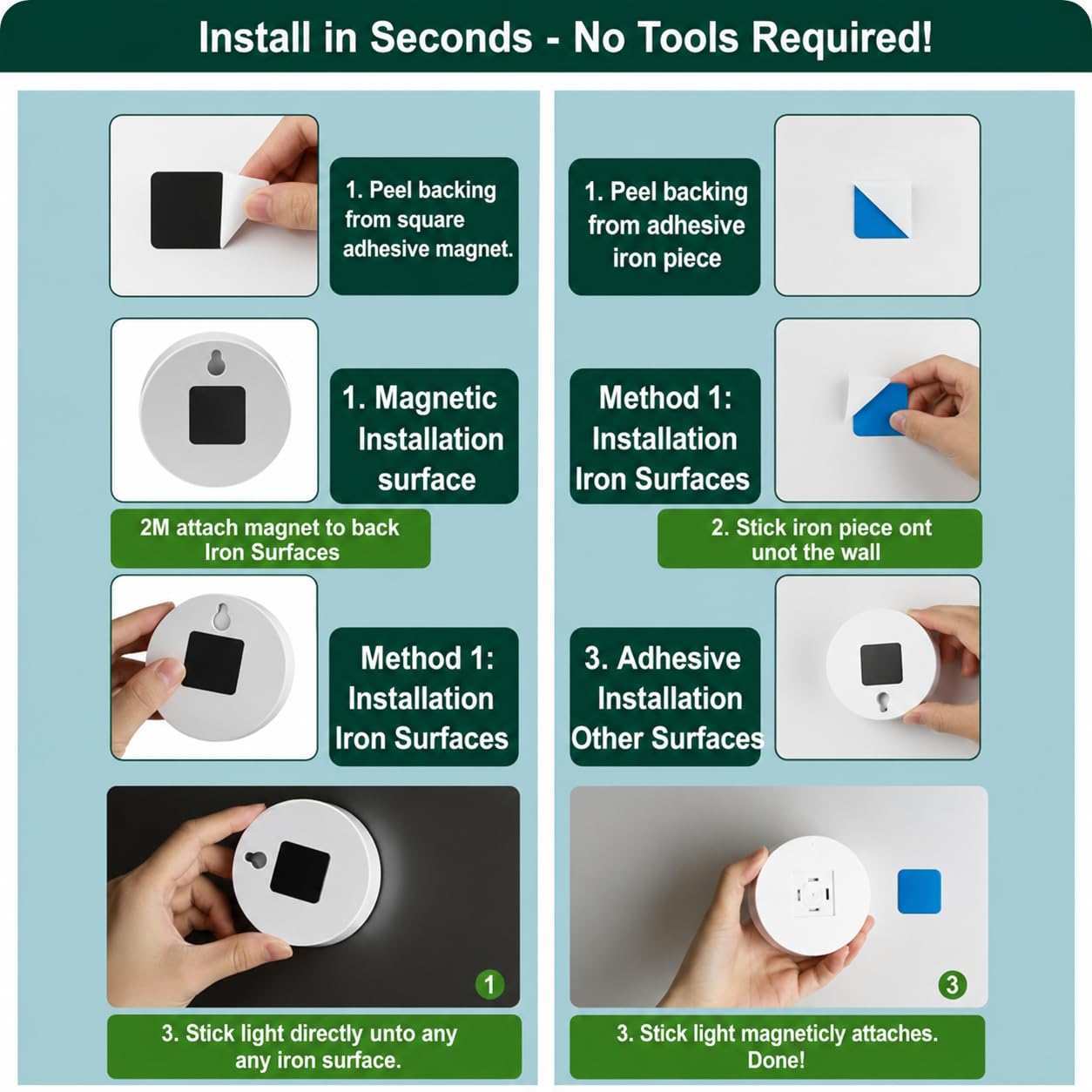 Intelligent Motion Sensor LED Light