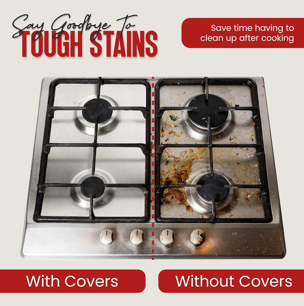 Aluminium Gas Stove Burner Liners (10pcs)