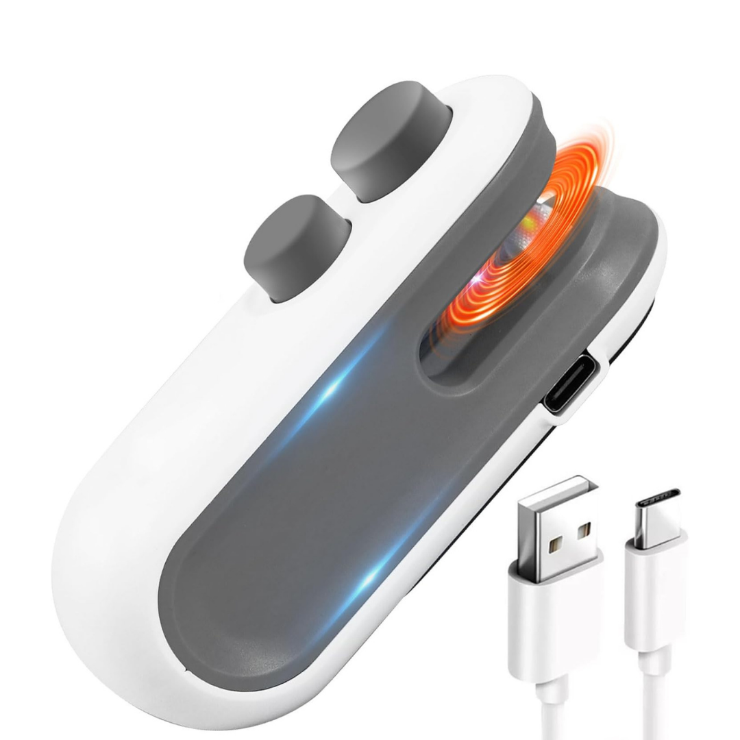 2-in-1 Mini Bag Sealer – USB Rechargeable & Long Lasting Battery
