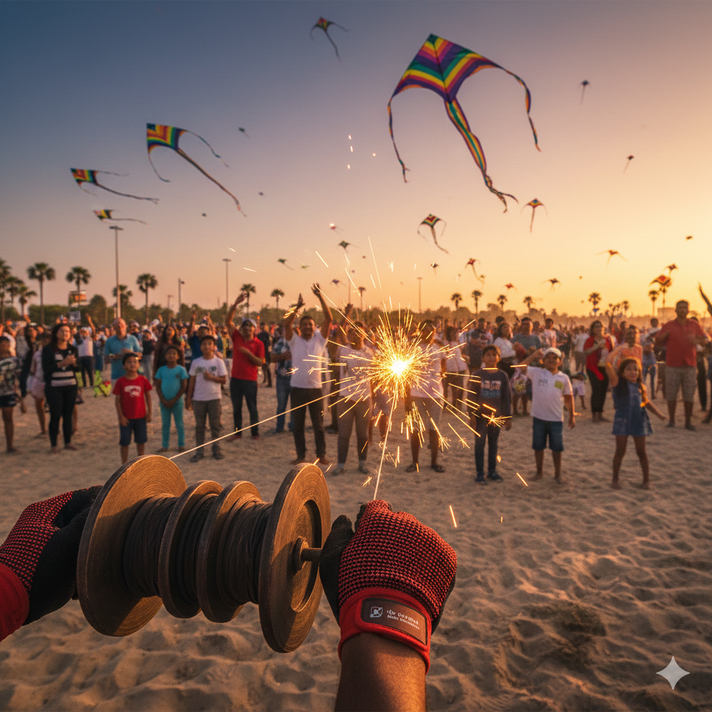 Kite Flying Safety Gloves