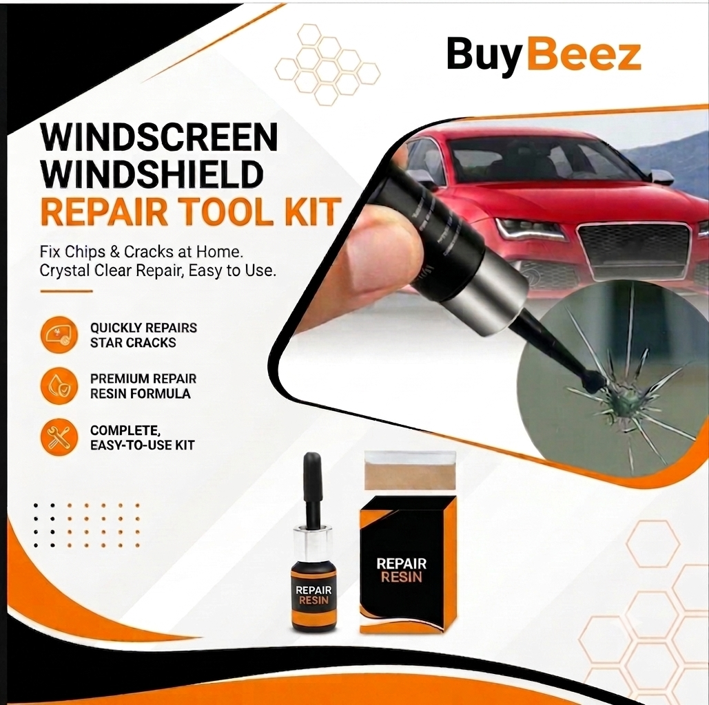 Glass Crack Nano Repair Fluid | For Car Windshield