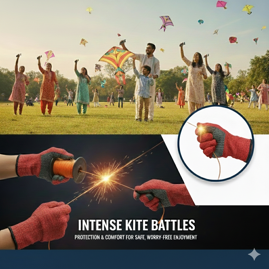 Kite Flying Safety Gloves