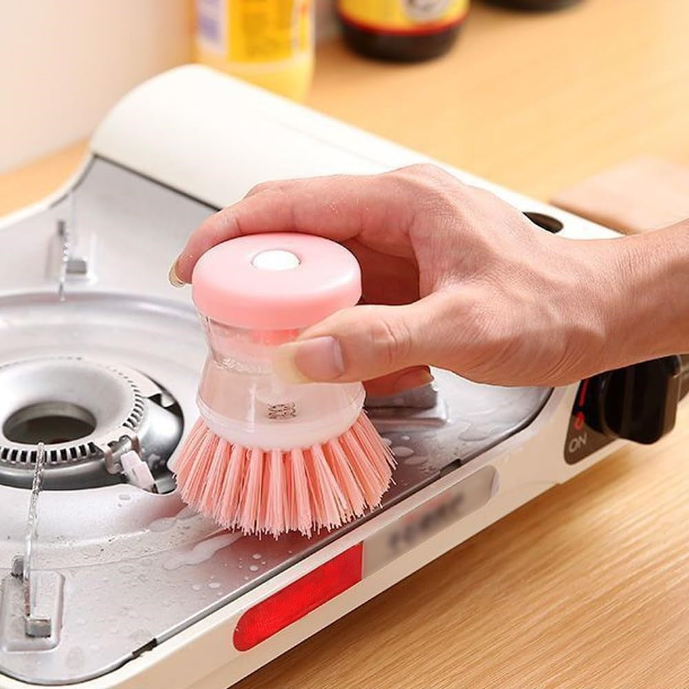 Soap Dispensing Brush