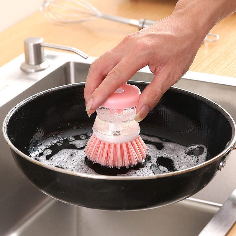 Soap Dispensing Brush