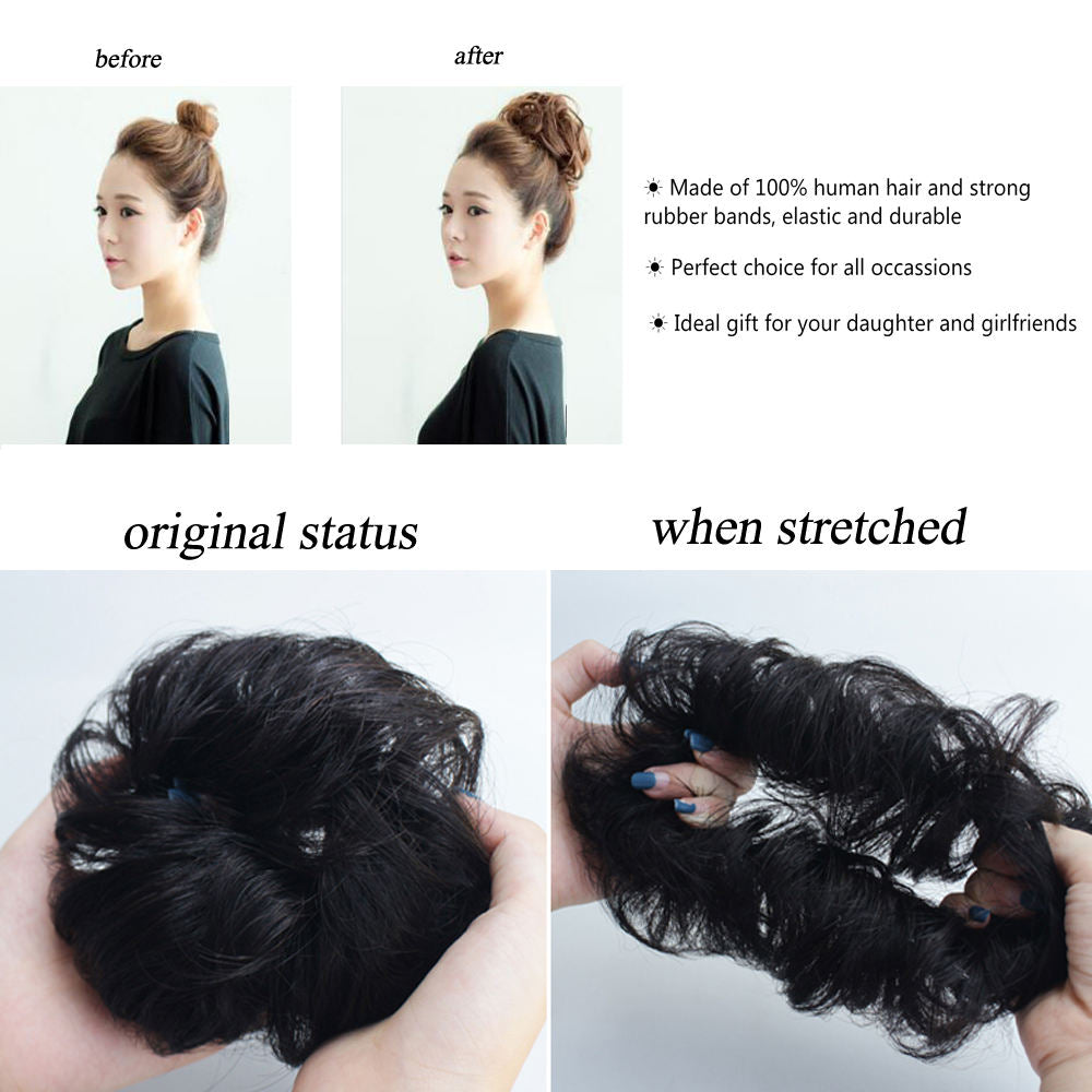 Premium Hair Bun Extension