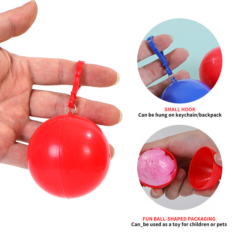 Portable Raincoat Ball