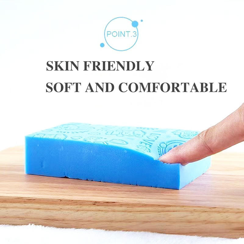 Ultra-soft Bath Scrubber Sponge (Pack of 3)