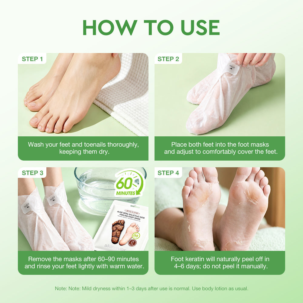 PEEL OFF FOOT MASK (Pair) IMPORTED
