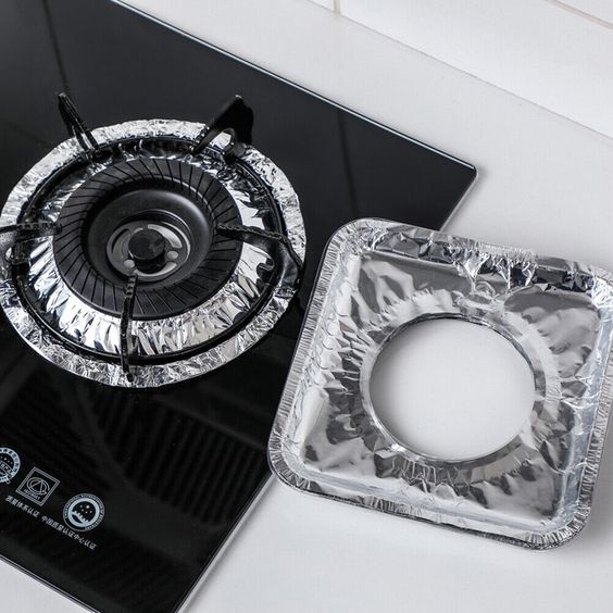 Aluminium Gas Stove Burner Liners (10pcs)