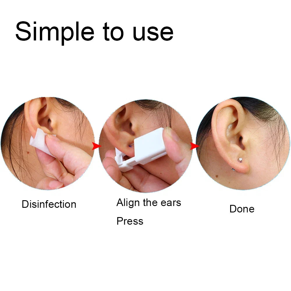 Ear piercing tool