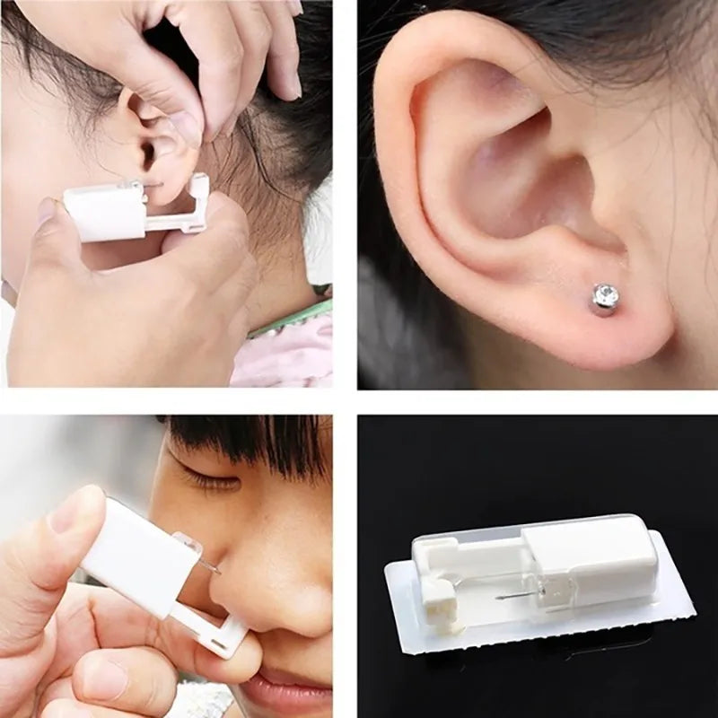 Ear piercing tool