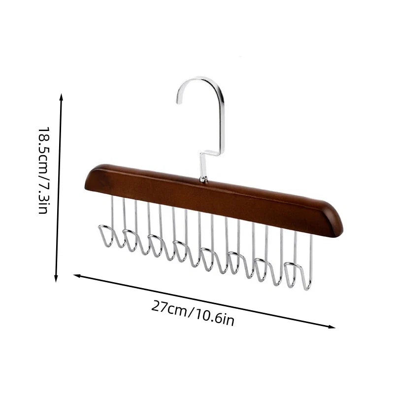Space Saving Wooden Hanger