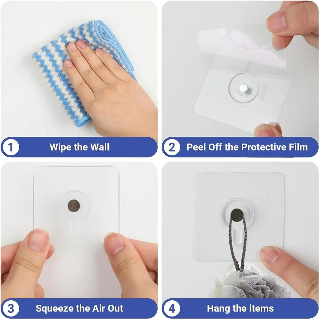 Punch Free Screw Stickers (10 Pcs)