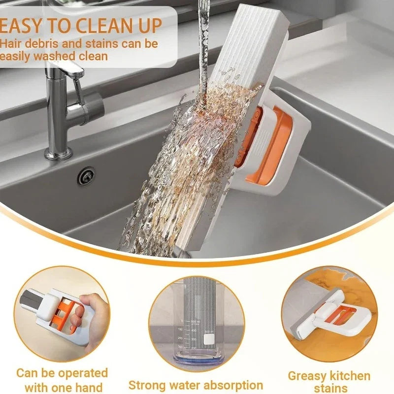 Self-Squeezing Mini Mop