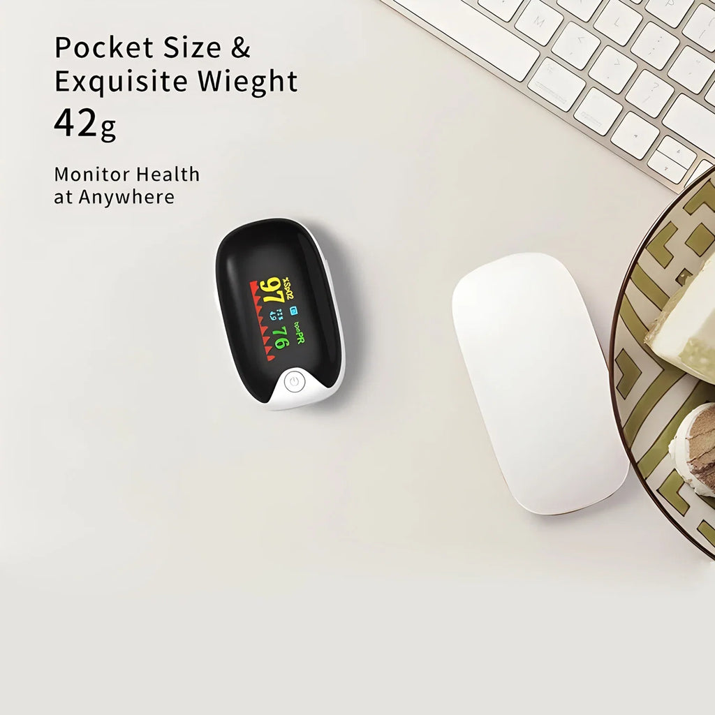 Portable Finger Pulse Oximeter