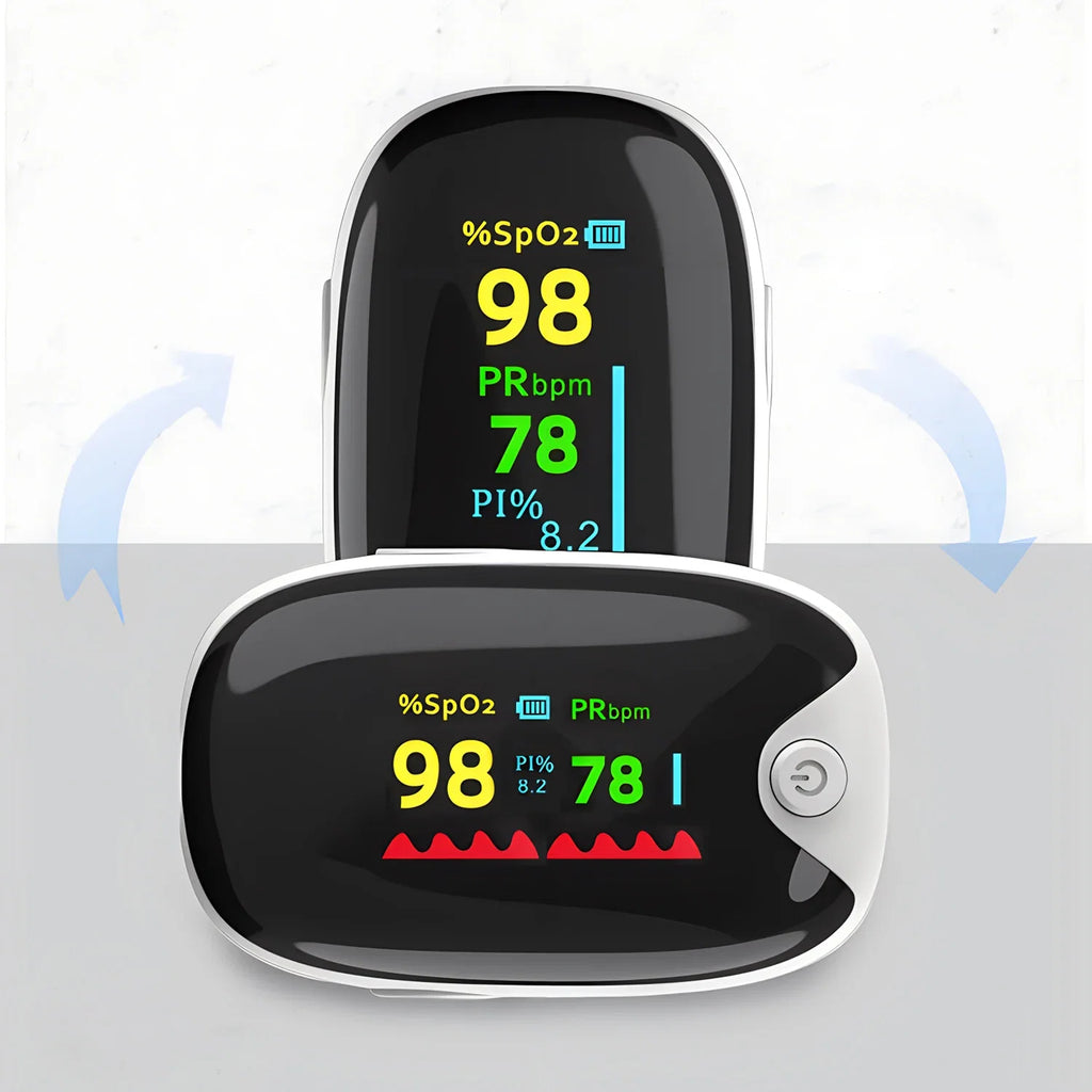 Portable Finger Pulse Oximeter