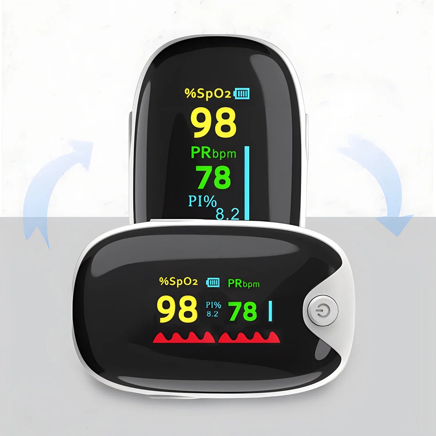 Portable Finger Pulse Oximeter