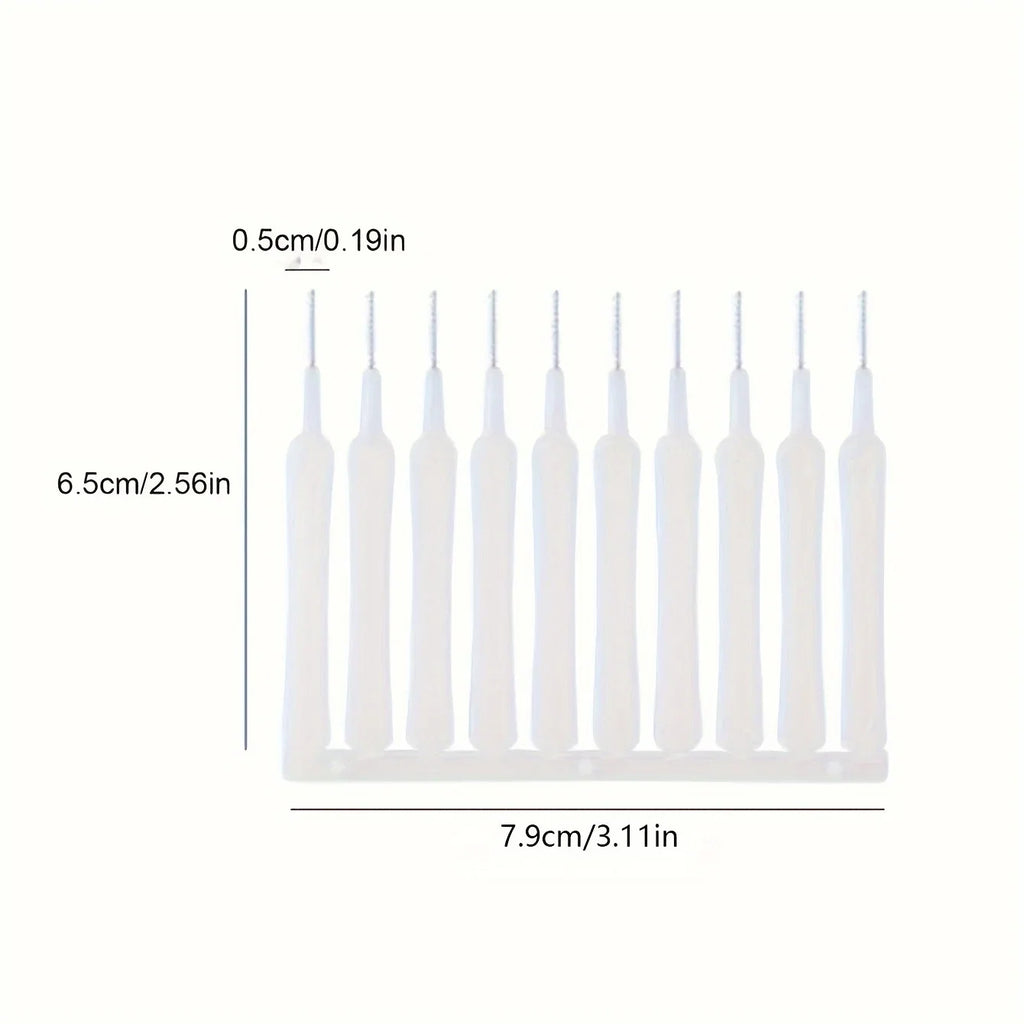 10PCS Mini Shower Head Cleaning Brush Set