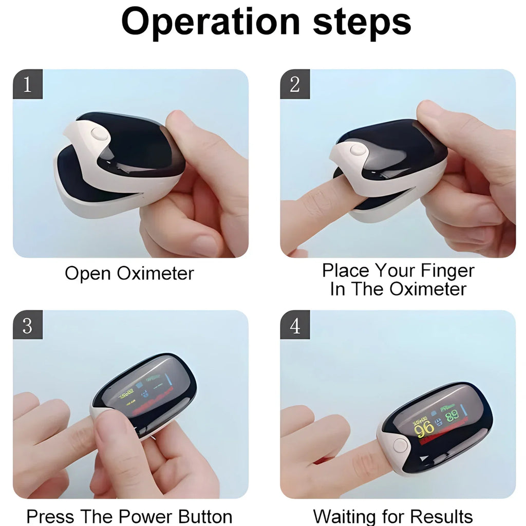 Portable Finger Pulse Oximeter