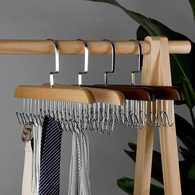 Space Saving Wooden Hanger