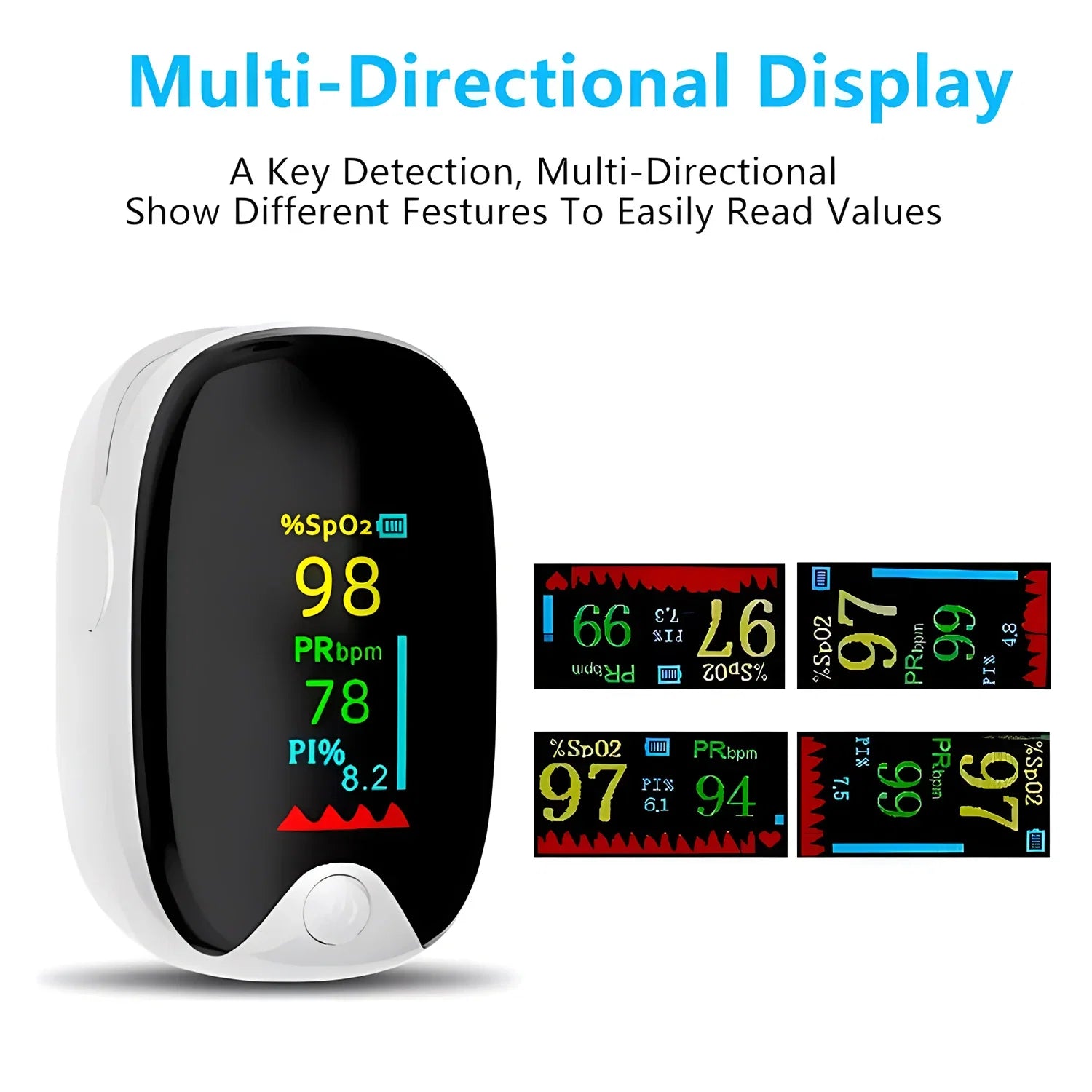 Portable Finger Pulse Oximeter