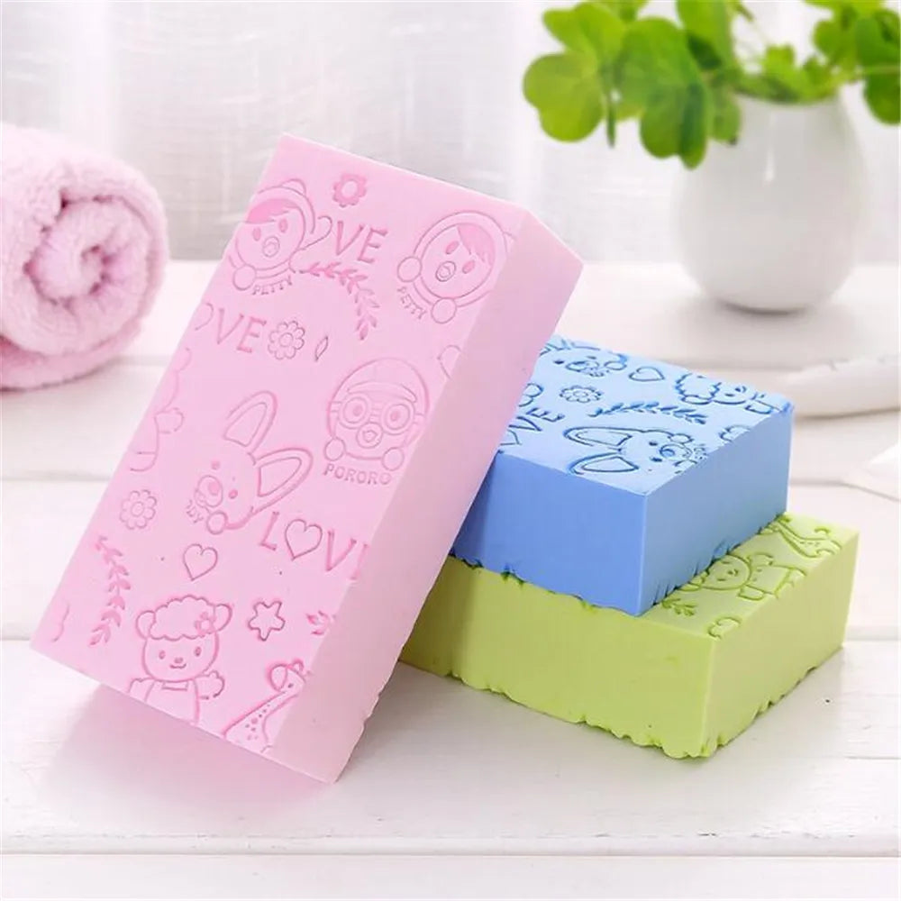Ultra-soft Bath Scrubber Sponge (Pack of 3)