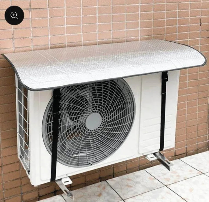 Outdoor AC Cover with Adjustable Straps