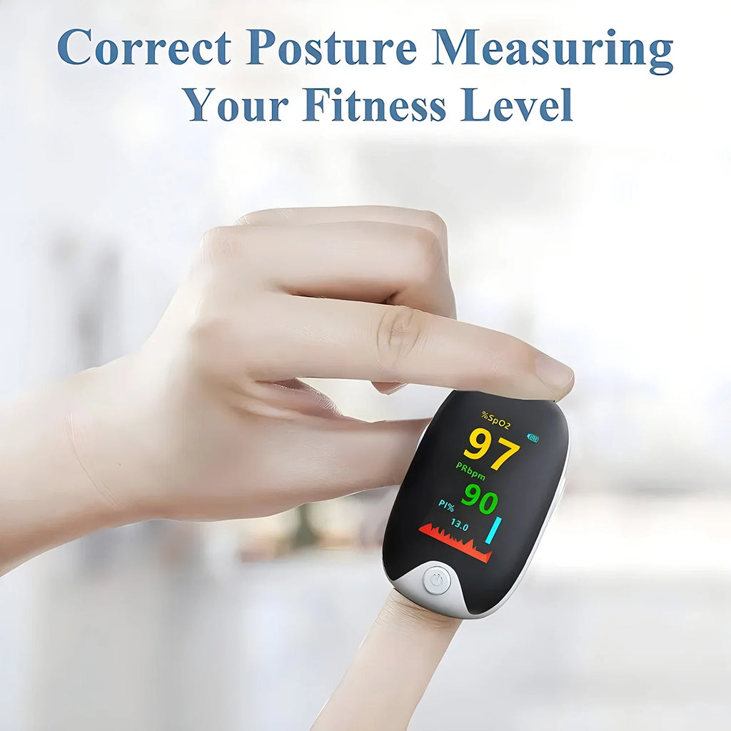 Portable Finger Pulse Oximeter