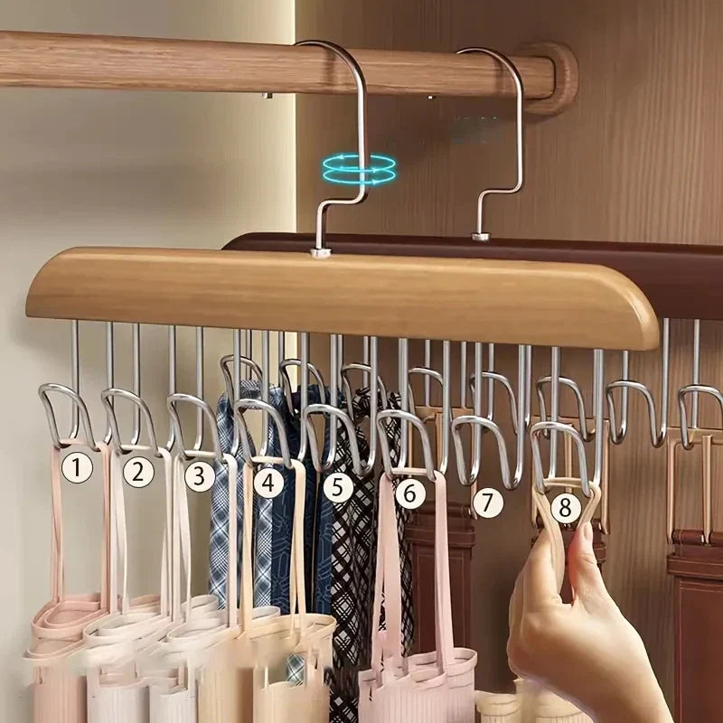 Space Saving Wooden Hanger