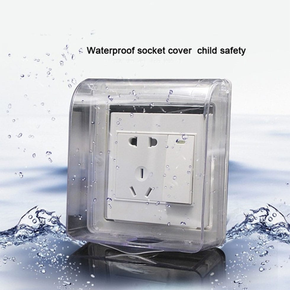 waterproof wall shoket cover