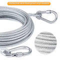 Stainless Steel Wire Rope (15 FOOT)