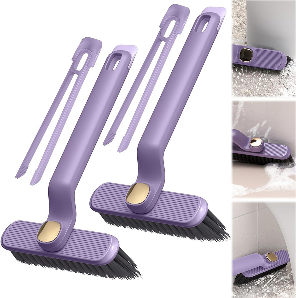 “2-in-1 Multipurpose  rotating cleaning brush”
