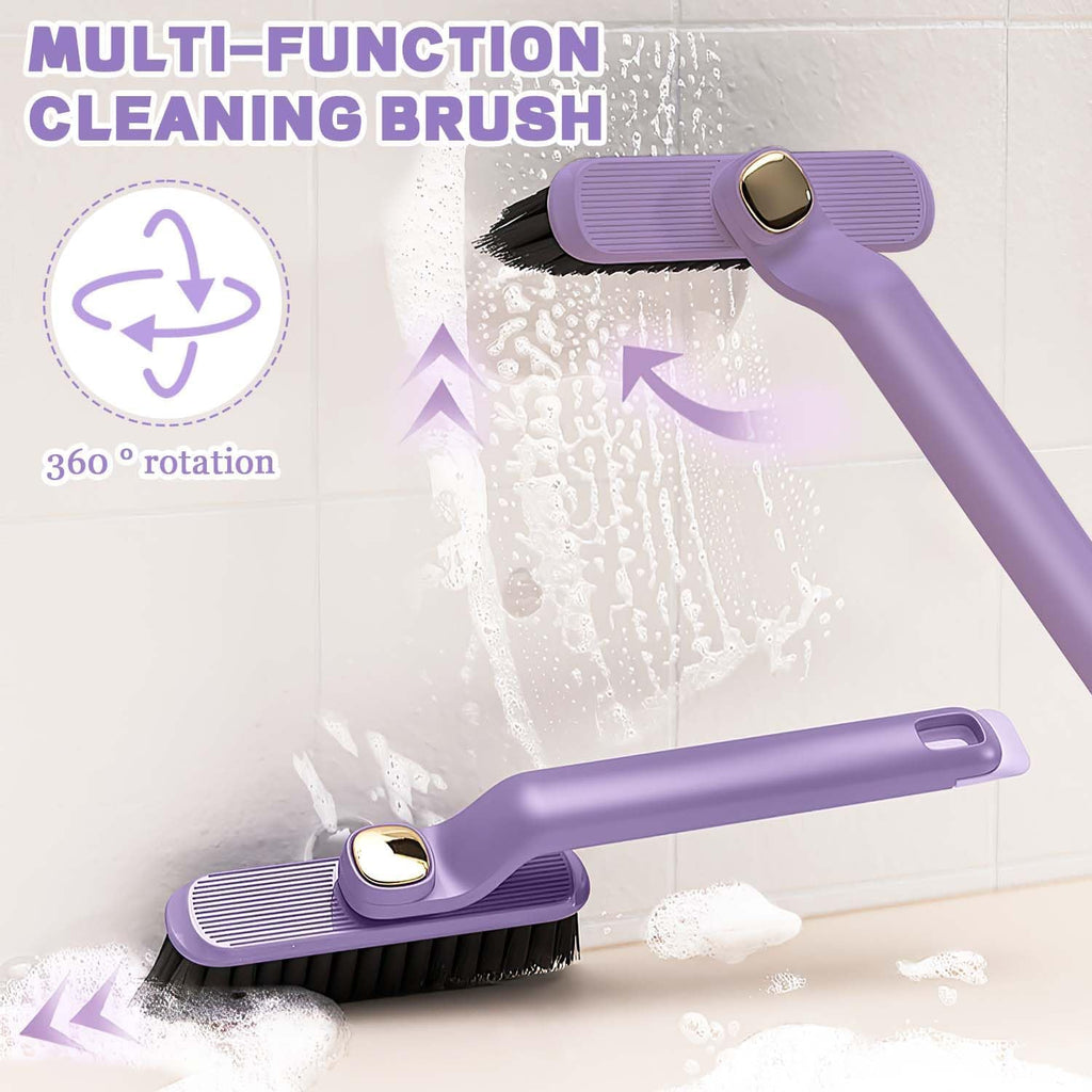 “2-in-1 Multipurpose  rotating cleaning brush”