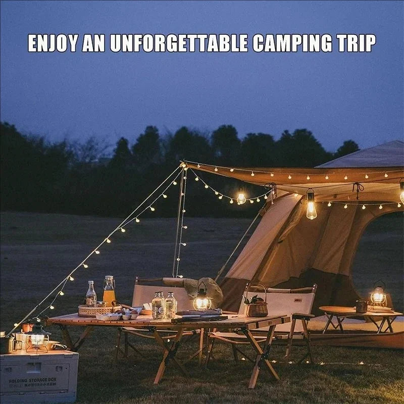 Solar LED Hanging Bulb Light